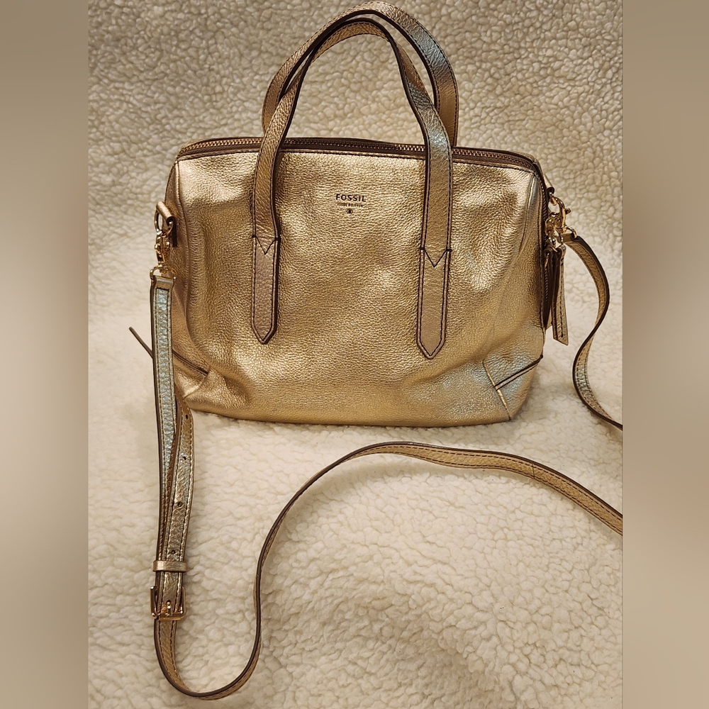 Fossil Metallica Leather Purse